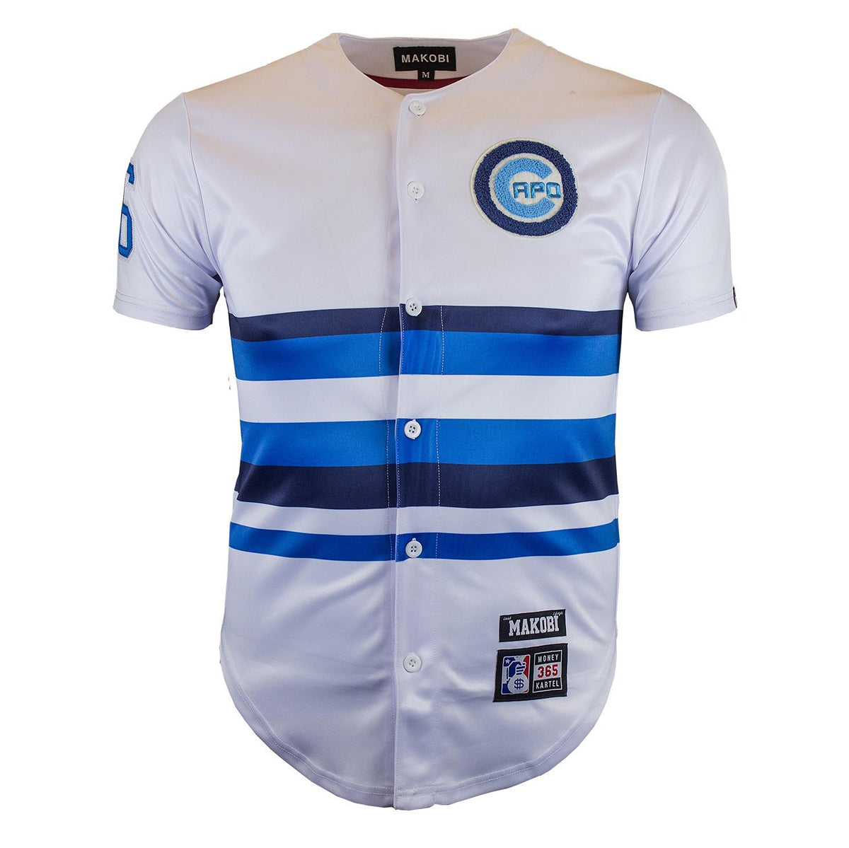 Makobi M577 Capo Baseball Jersey in Blue