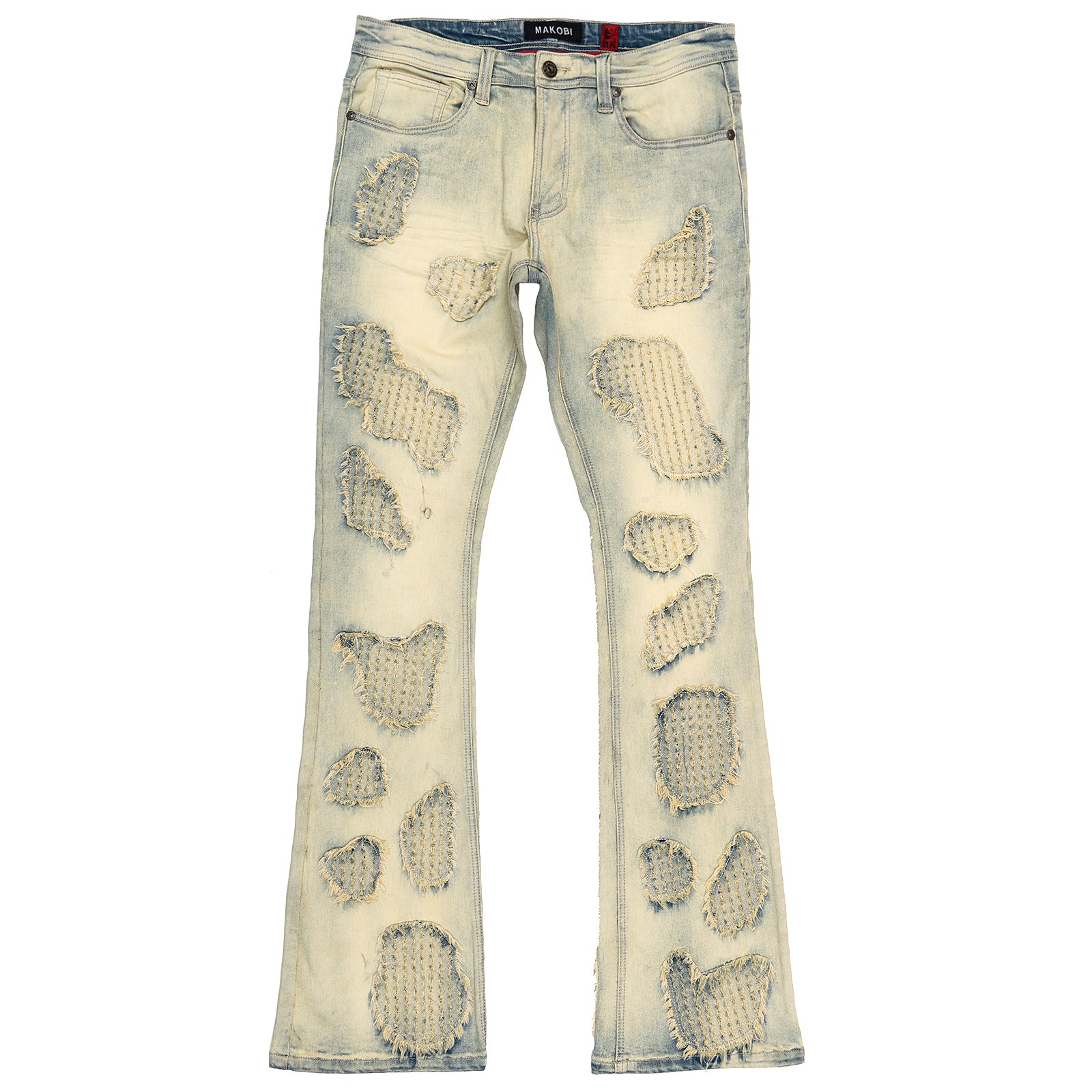 M1978 Romano Stacked Jeans - Light Wash