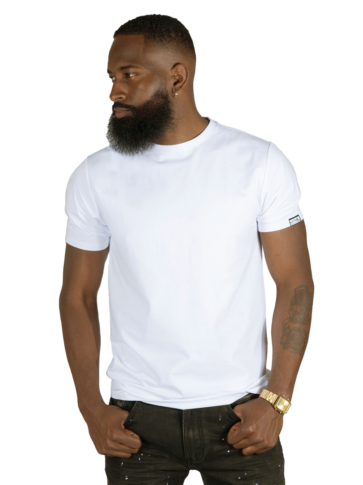 M303 Essential Crewneck Tee - White