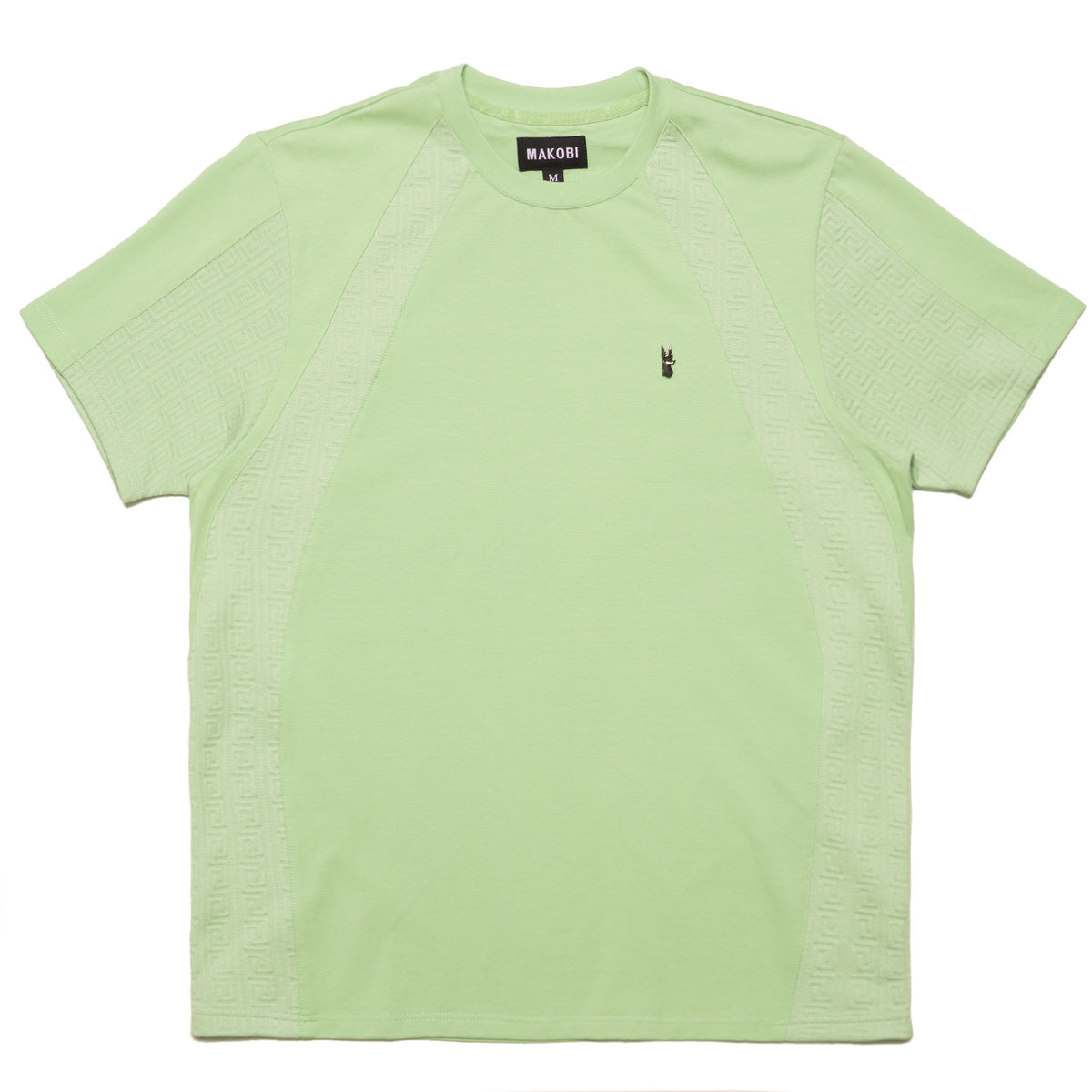 Makobi M346 Beruni Jacquard Tee in Olive