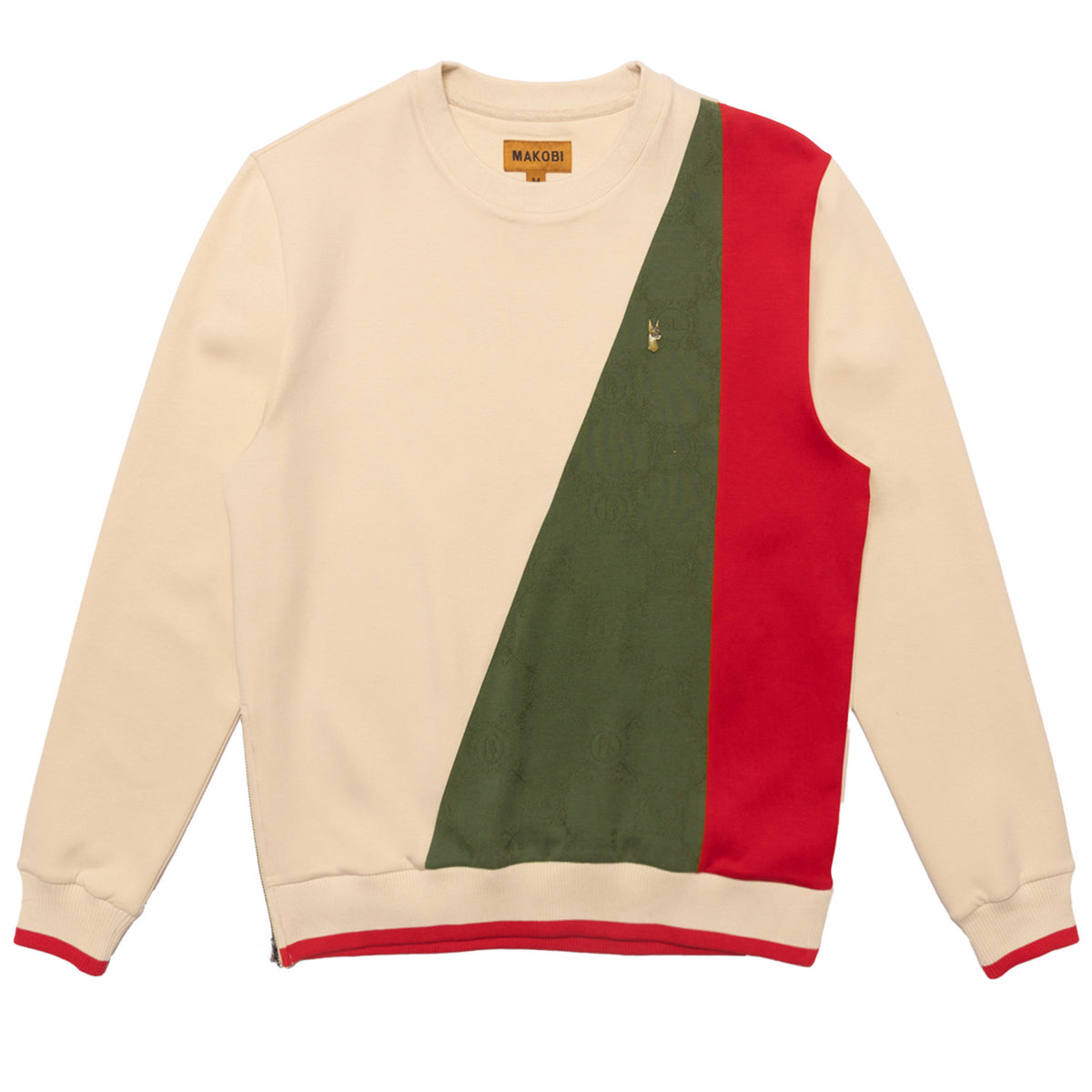 Makobi M4348 Benini Sweatshirt in Oat