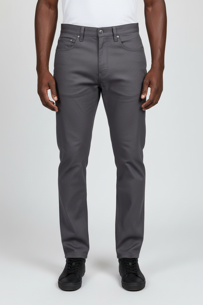 V1761 Veno Twill Denim Jeans - Dark Gray