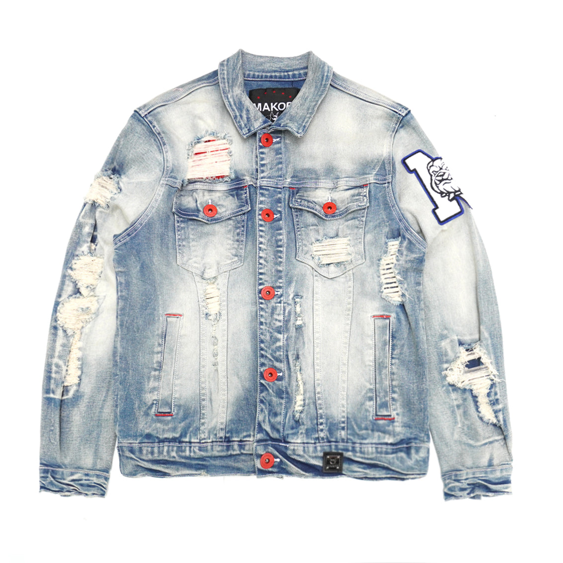 M1090 Leaders Denim Jacket - Light Wash