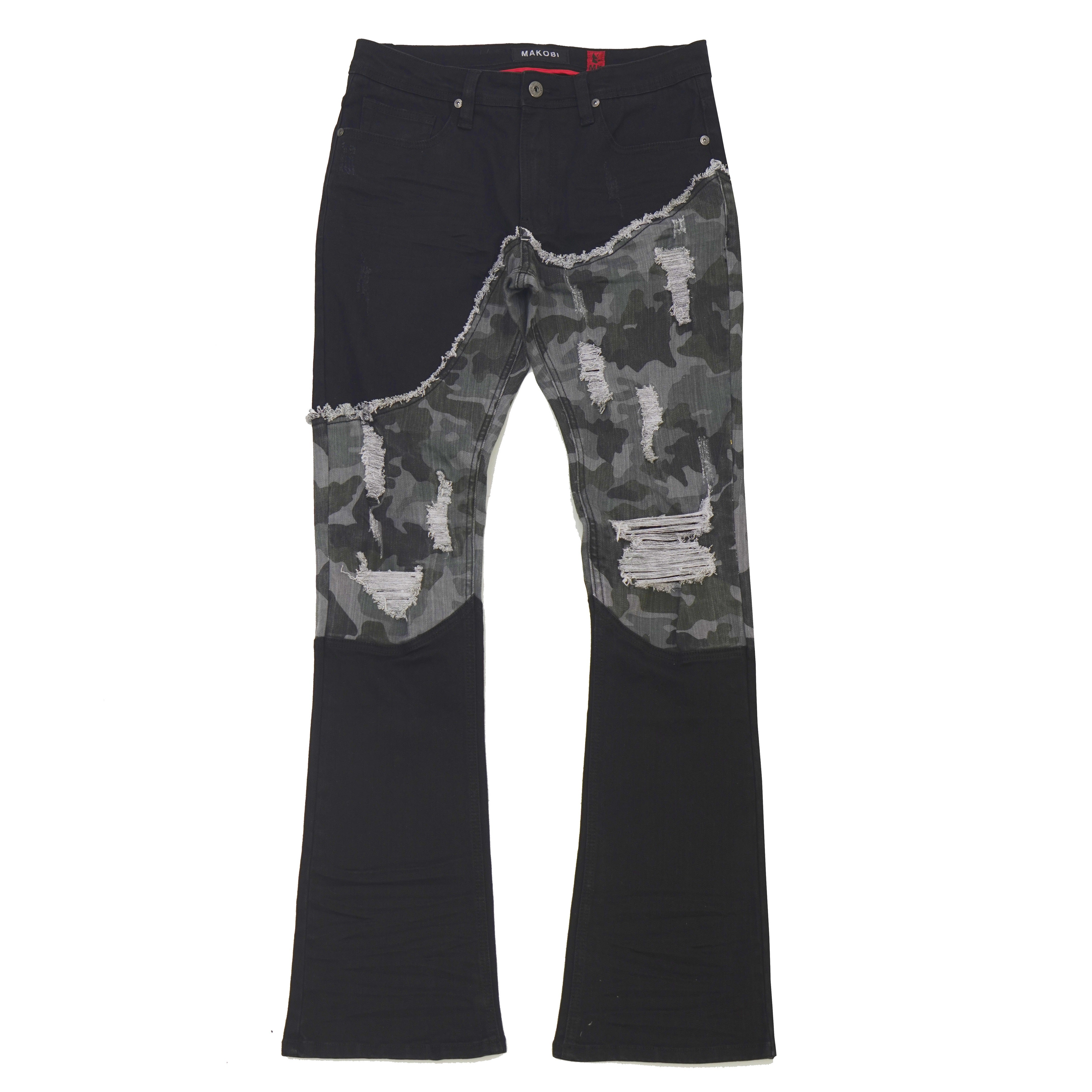 M1919 Costello Stack Jeans - Black