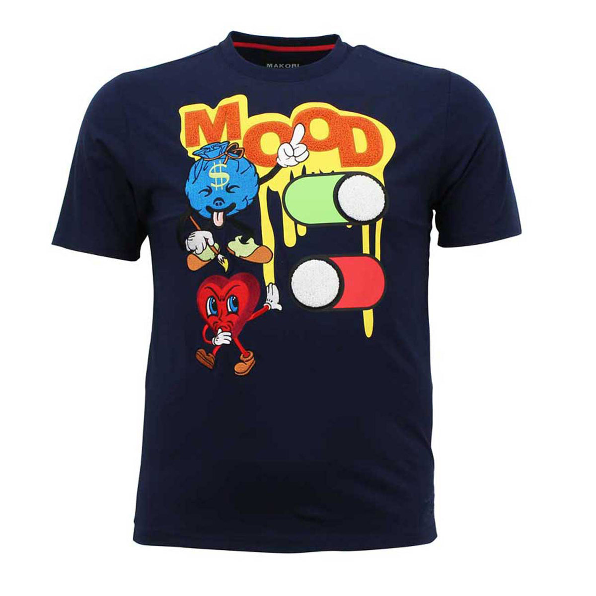 Makobi M231 Makobi Mood Tee in Navy