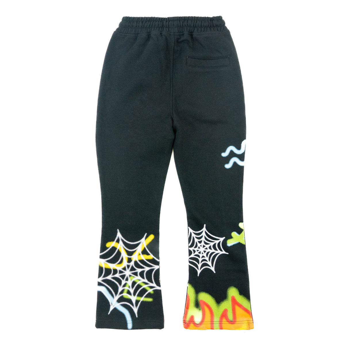 B4525 - Makobi KIDS Graffiti Stacked Fleece Set - Black