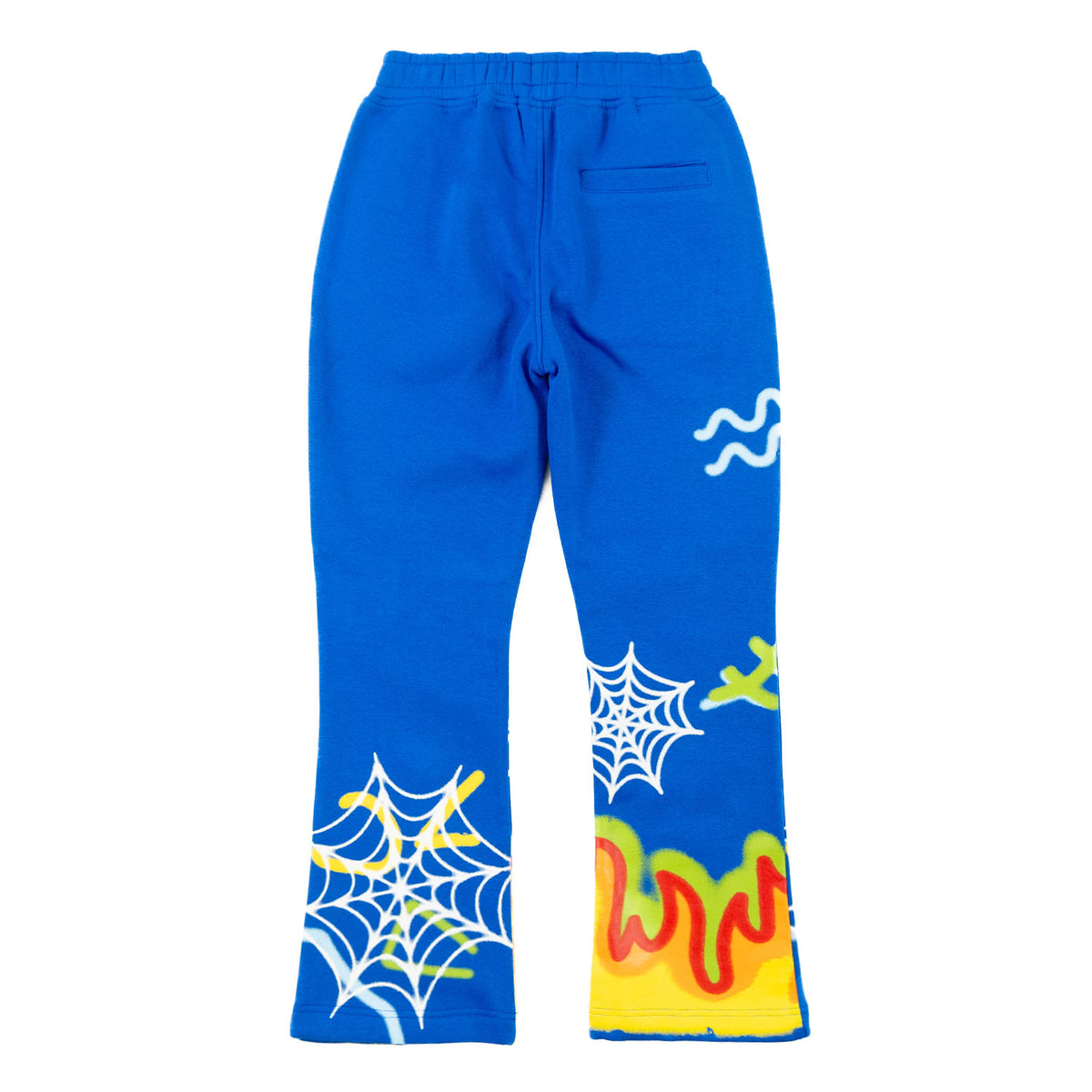 B4525 - Makobi KIDS Graffiti Stacked Fleece Set - Royal