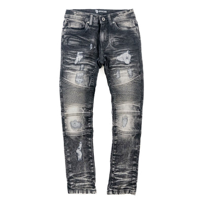 B1786 KIDS Rick Biker Jeans 2024 - Black Wash