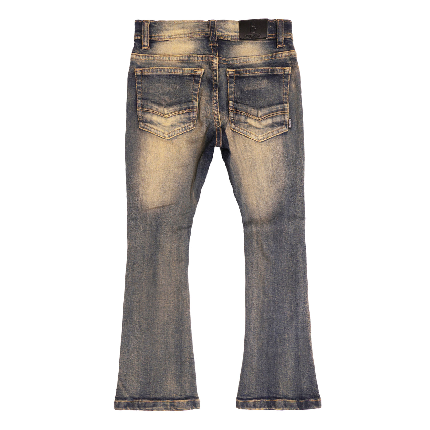 B1903 Montego Kids Jeans w/ Underlay - Dirt