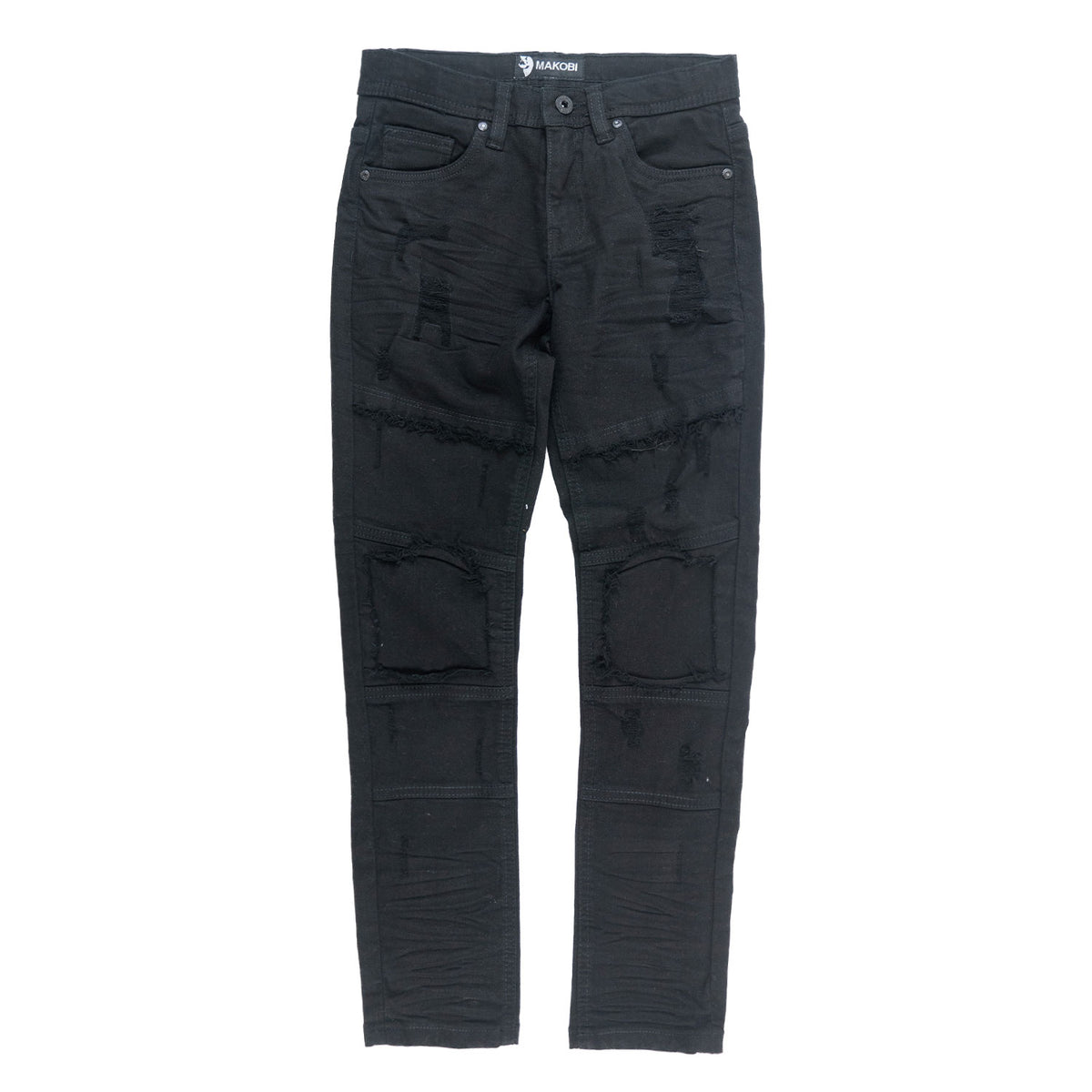 Makobi B1967 Noah KIDS Jeans in Black Black