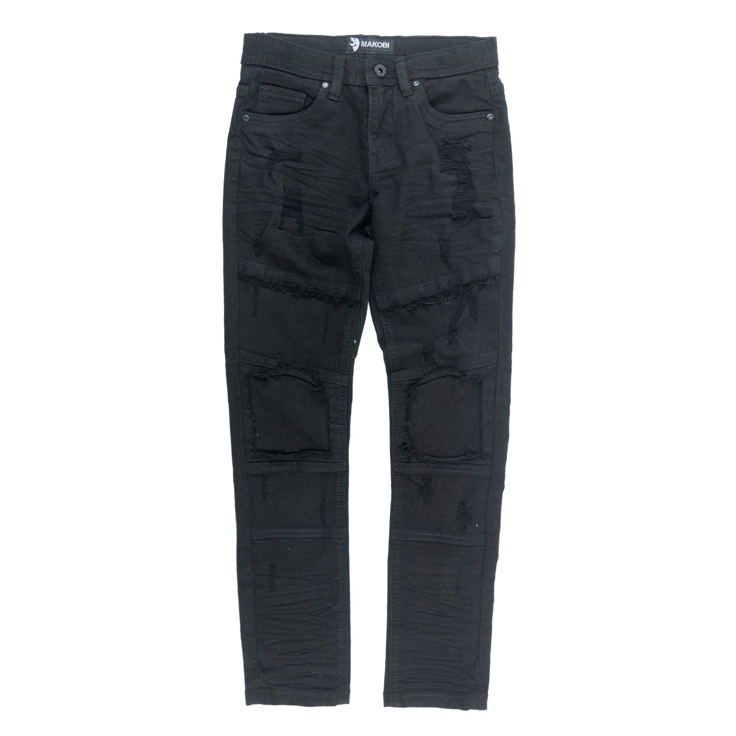 Makobi B1967 Noah KIDS Jeans in Black Black