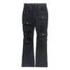 B1968 "KIDS" Cesare Stacked Jeans - Black