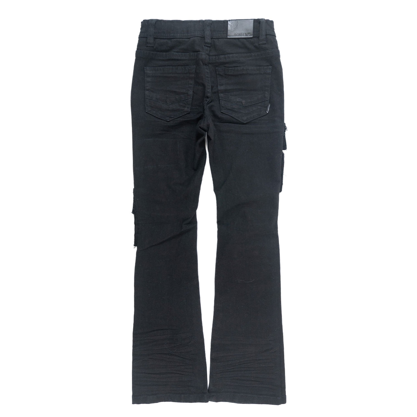 B1968 "KIDS" Cesare Stacked Jeans - Black