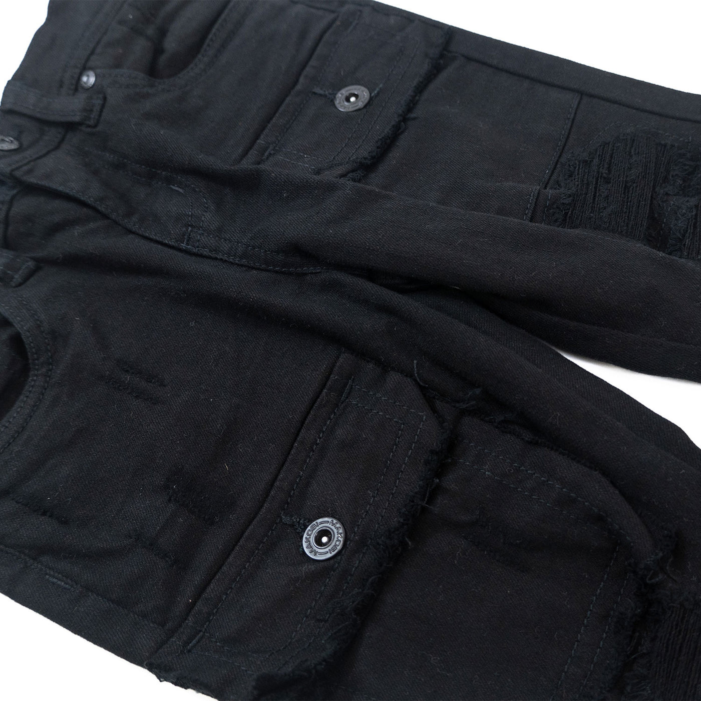 B1968 "KIDS" Cesare Stacked Jeans - Black