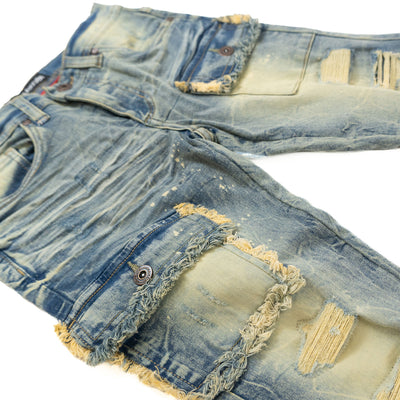 B1968 "KIDS" Cesare Stacked Jeans - Dirt