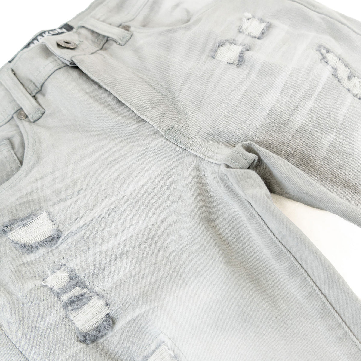 B1979 Jacob Stacked Jeans Kids - Gray
