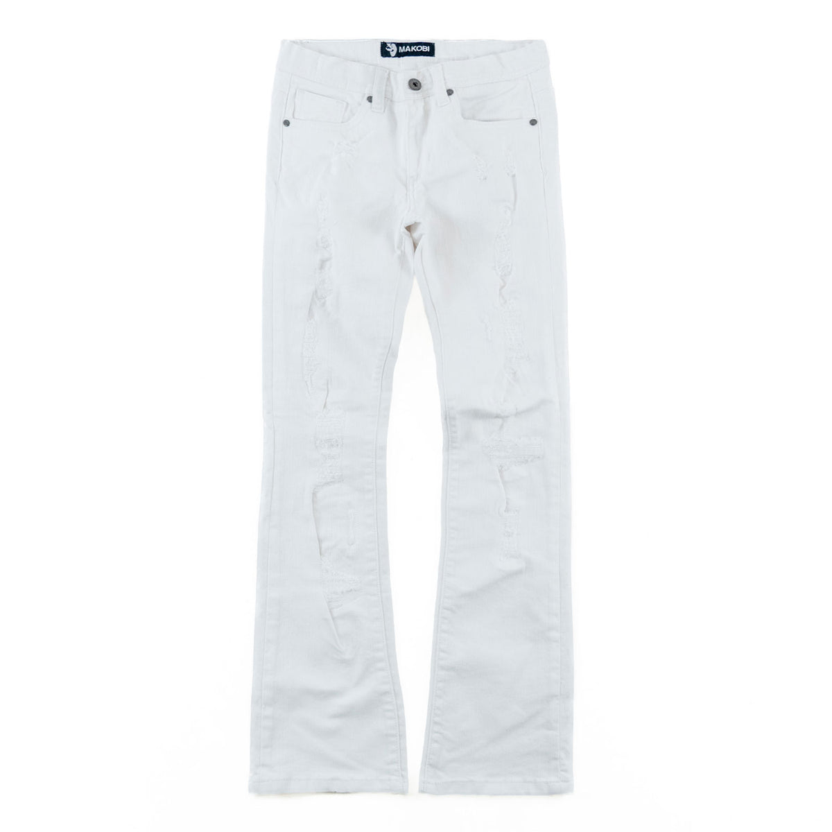 B1979 Jacob Stacked Jeans Kids - White