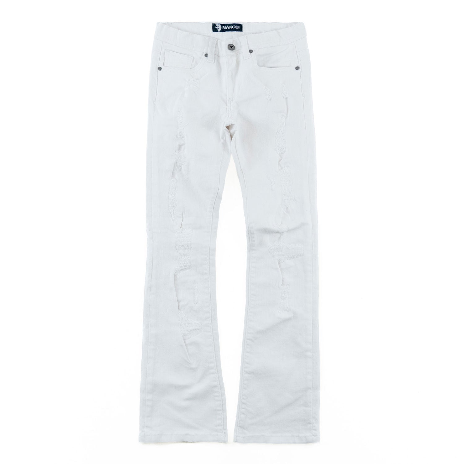 B1979 Jacob Stacked Jeans Kids - White