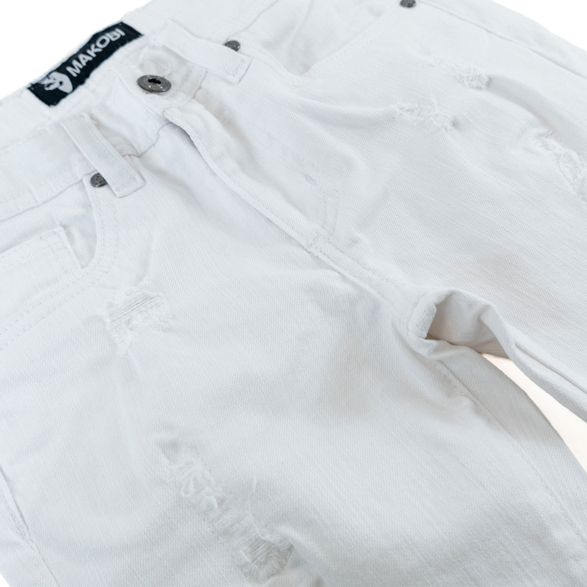 B1979 Jacob Stacked Jeans Kids - White