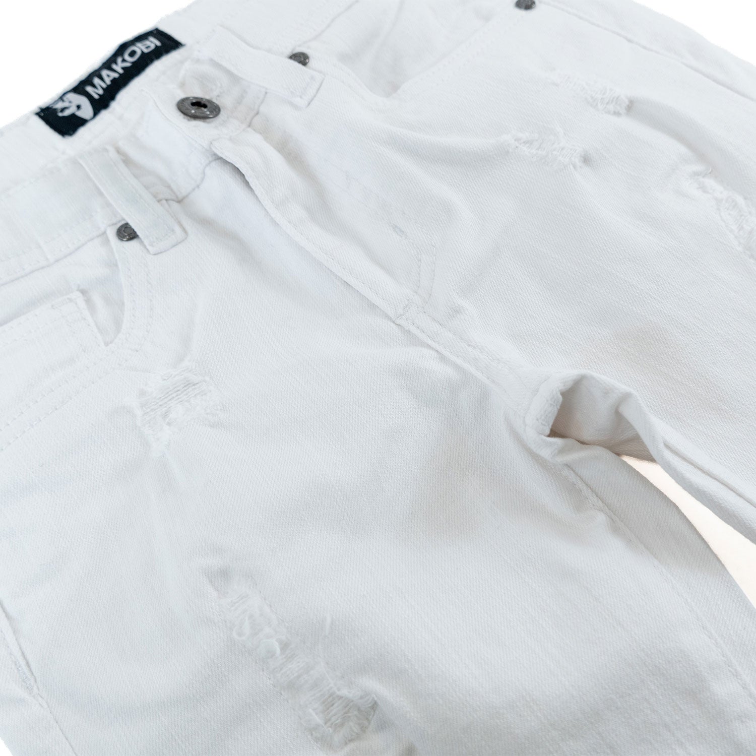 B1979 Jacob Stacked Jeans Kids - White