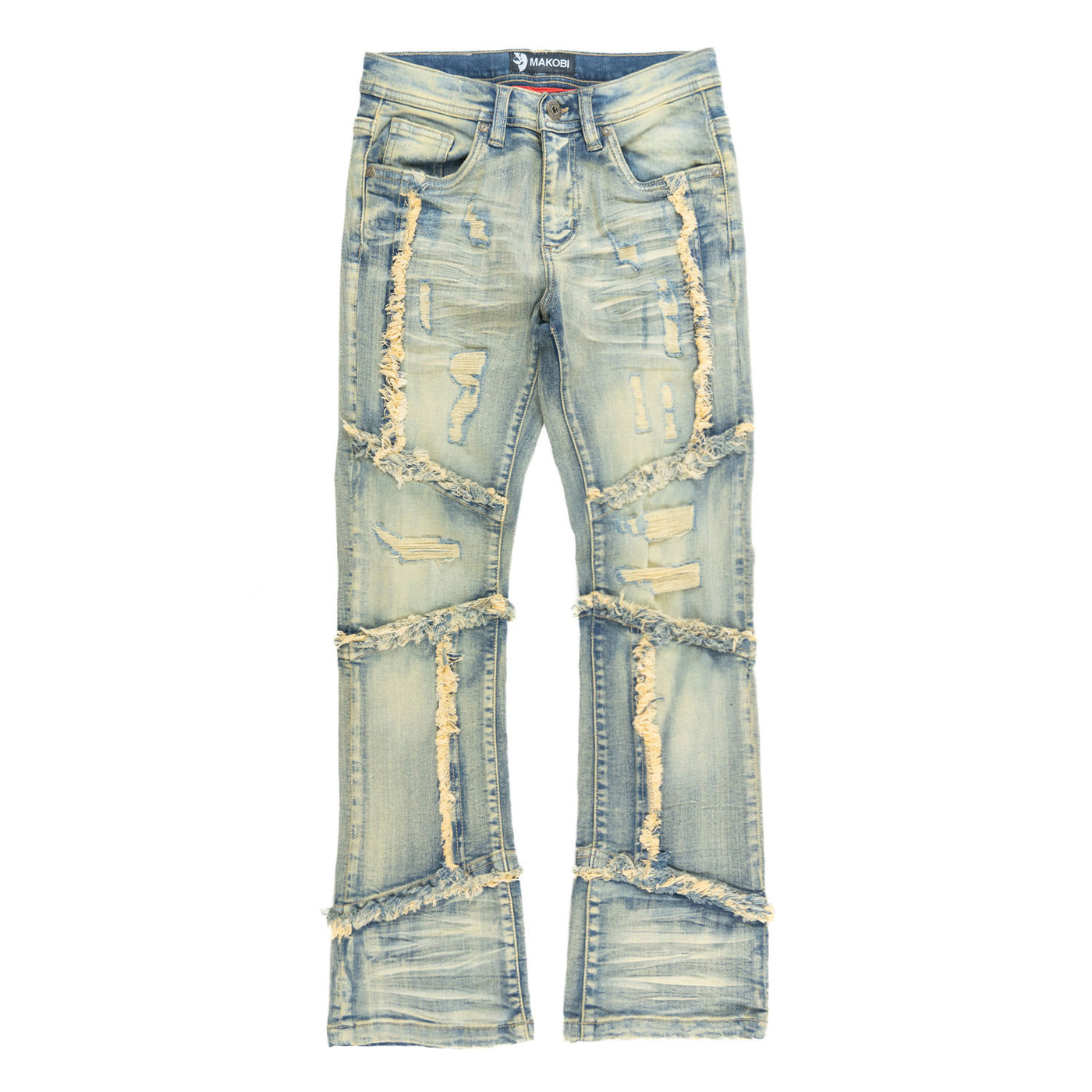 B1997 Gianno KIDS Stacked Jeans - Dirt