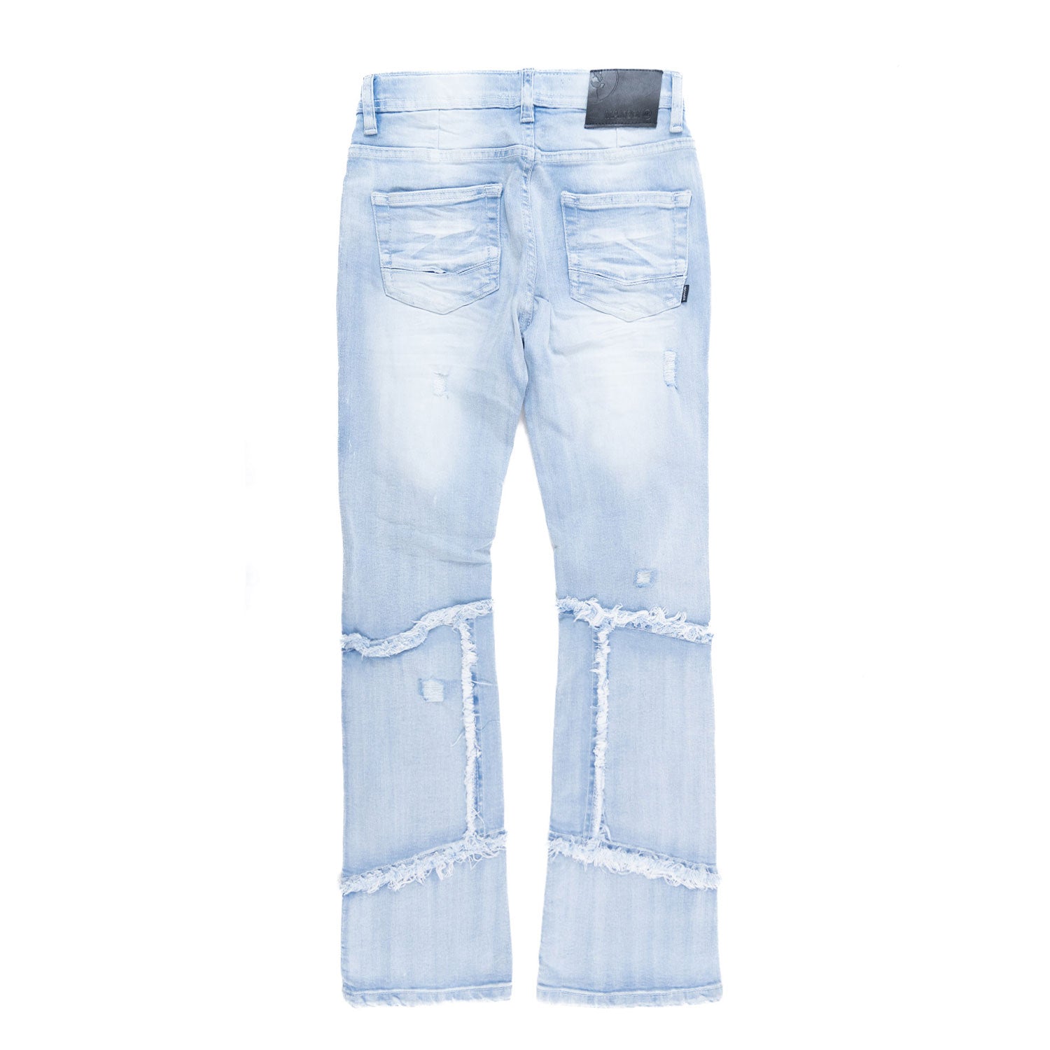 B1997 Gianno KIDS Stacked Jeans - Ice Wash