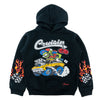 B4200 Makobi KIDS Cruisin' Hoody - Black