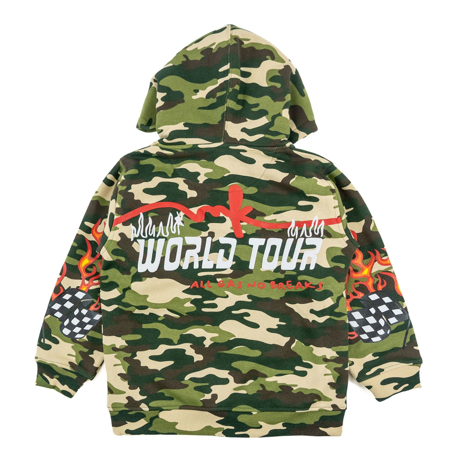 B4200 Makobi KIDS Cruisin' Hoody - Camo