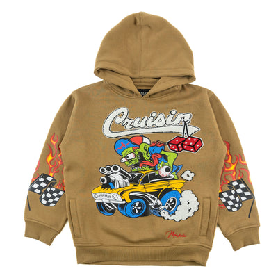 B4200 Makobi KIDS Cruisin' Hoody - Mocha