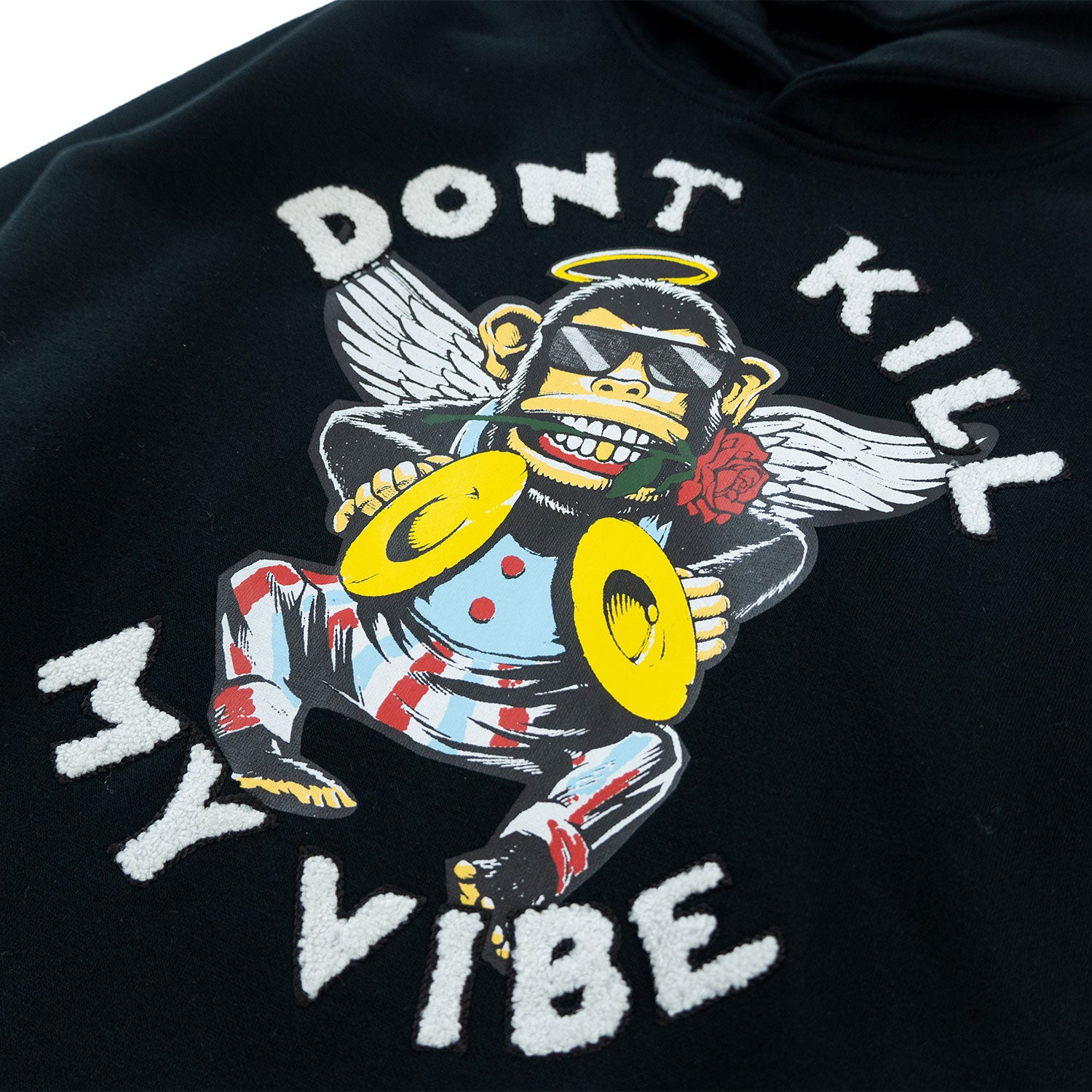 B4250 Makobi KIDS Vibe Hoody - Black