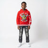B4250 Makobi KIDS Vibe Hoody - Red