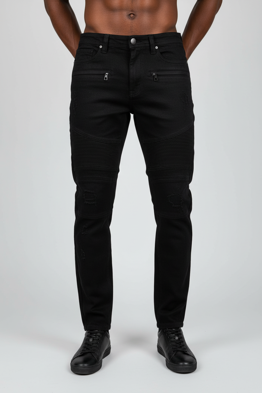 M1786 Prado Biker Jeans Set of 3