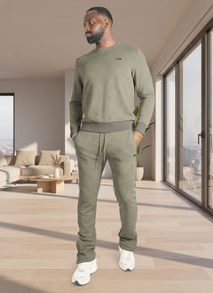 F5725 Frost Pakute &amp; Aaye Hoodie Ṣeto - Dudu