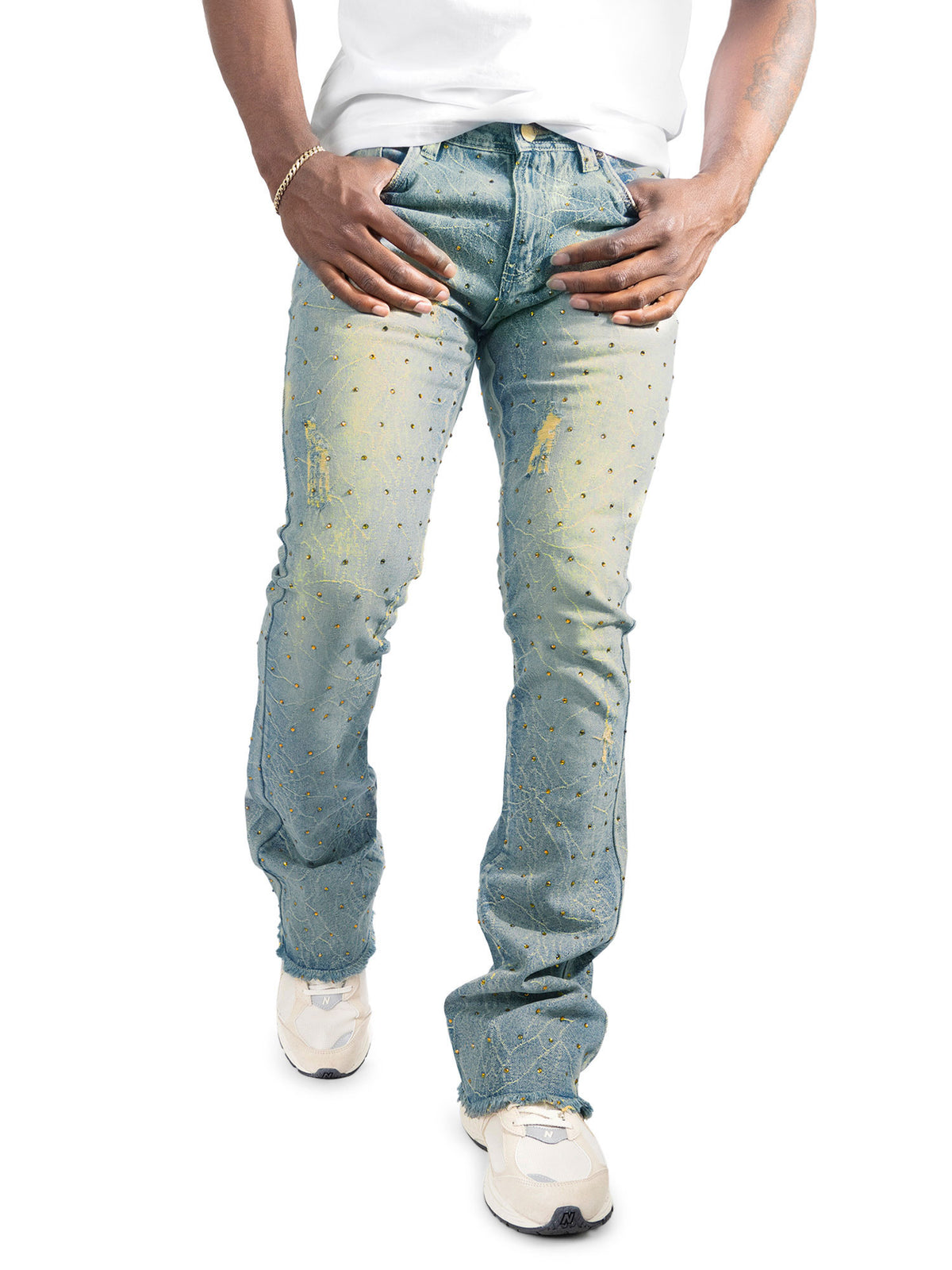 F1746 Amoto Stacked Pants - Dirt
