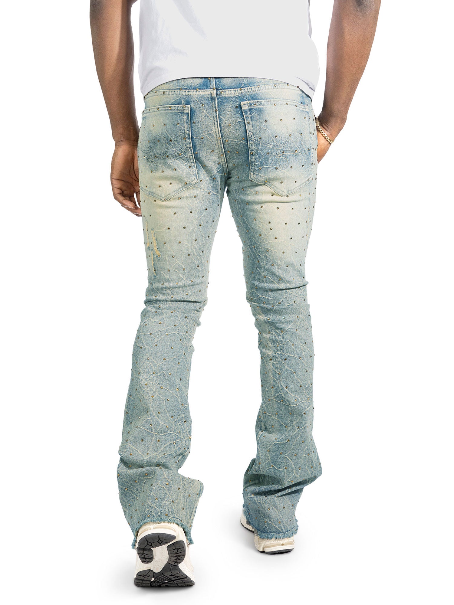 Jeans | F1746 Amoto Stacked Pants - Dirt