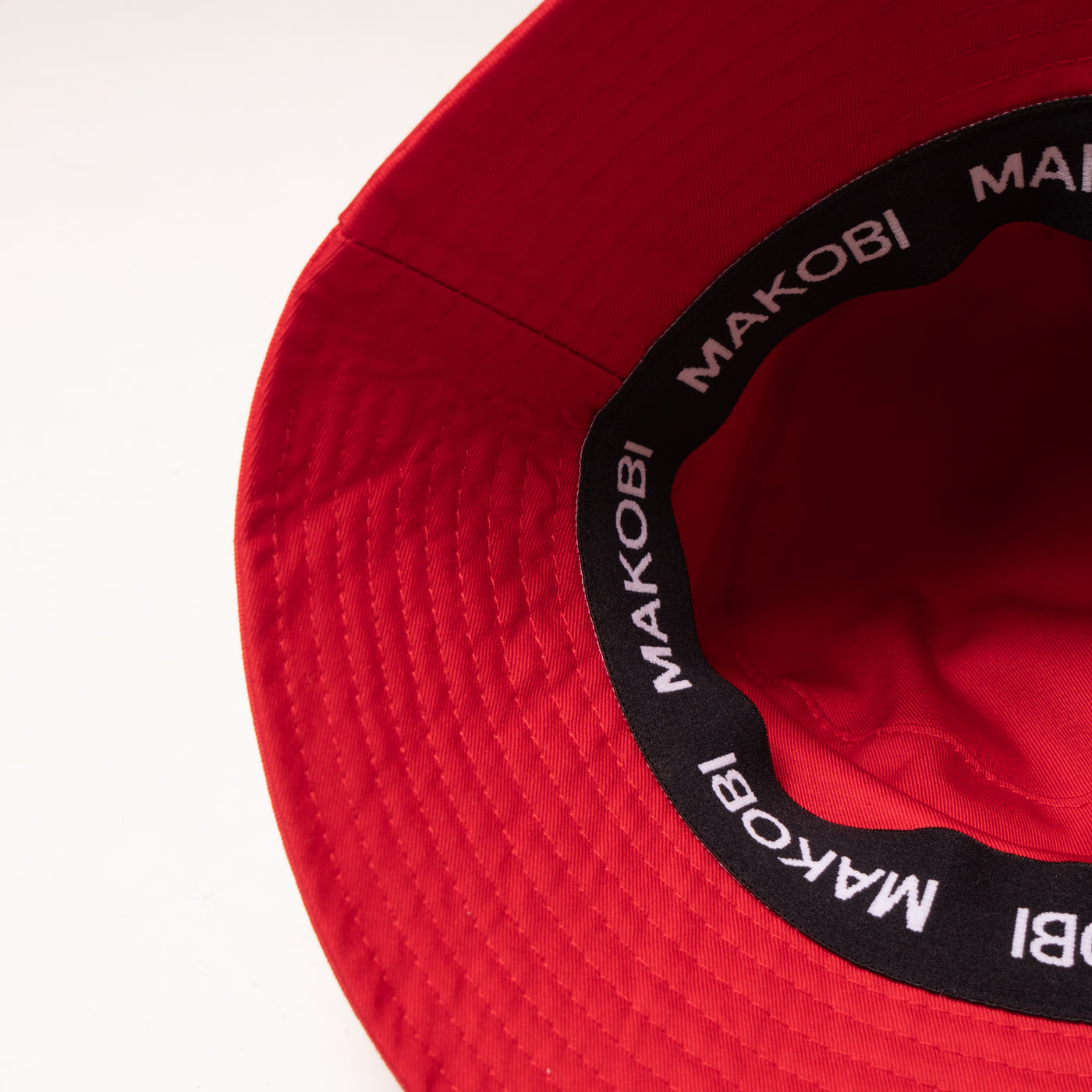 M002 Makobi Bucket Hat - Red
