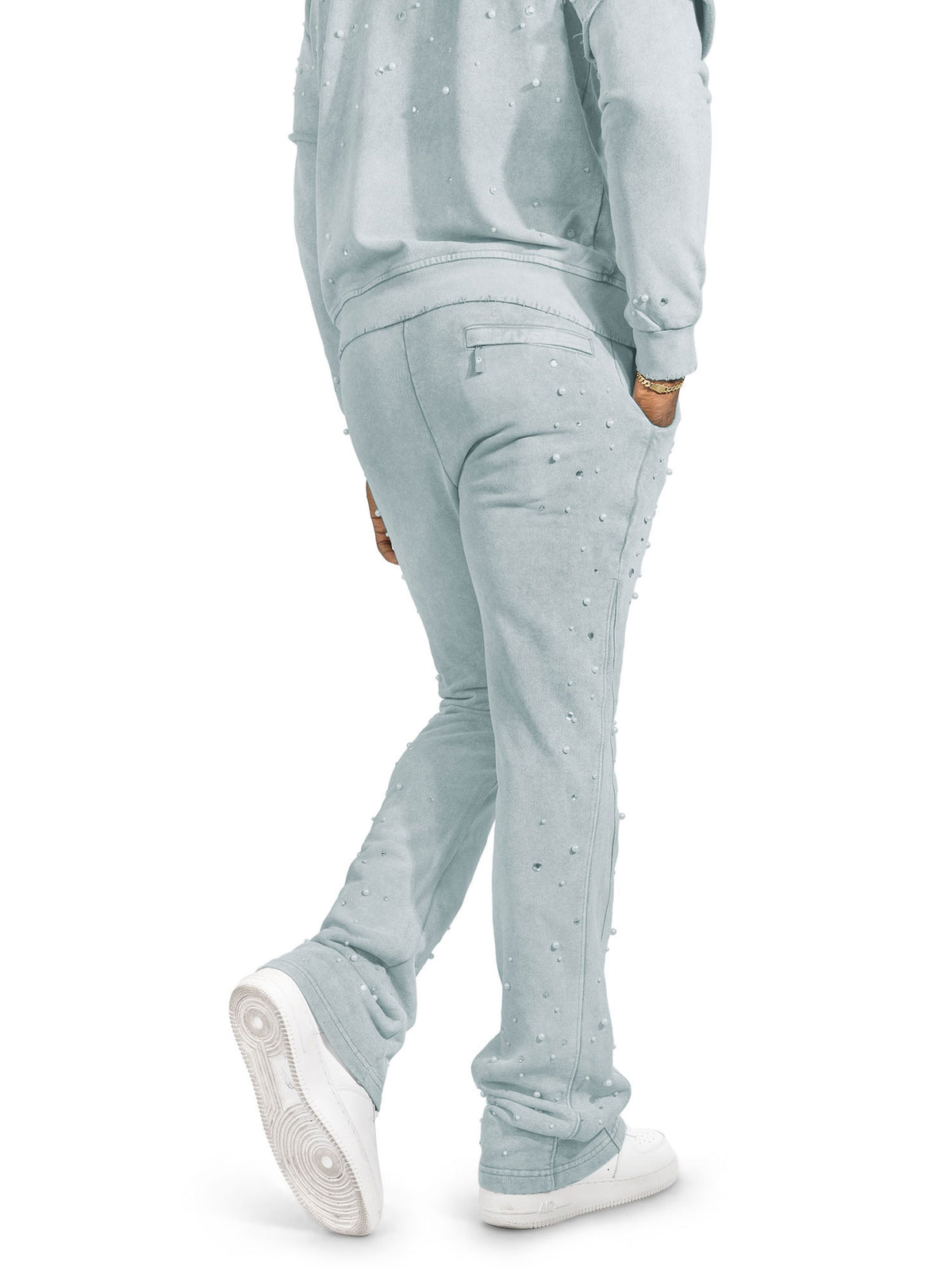 F187 Bellucci Hoodie Set - Gray