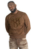Sweatshirt | M4241 Lorenzino Crewneck - Brown