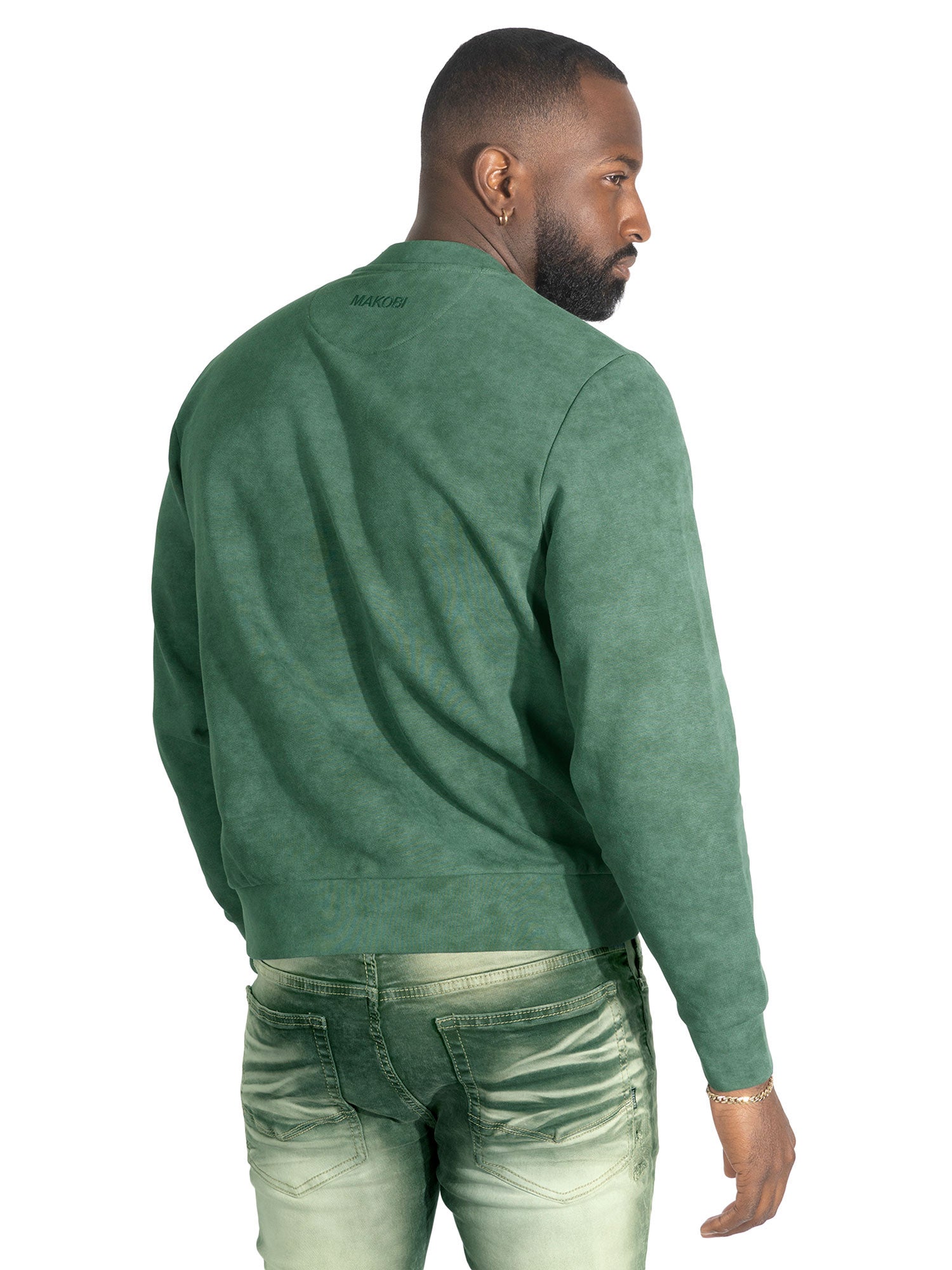 M4241 Lorenzino Crewneck - Green