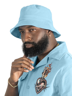 M014 Vivere Bucket Hat - Blue