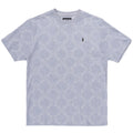 Makobi M335 Caspar Embossed Tee in Gray