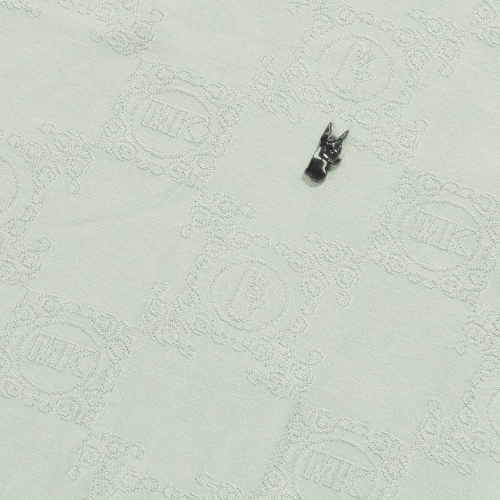 M335 Caspar Embossed Tee - Olive