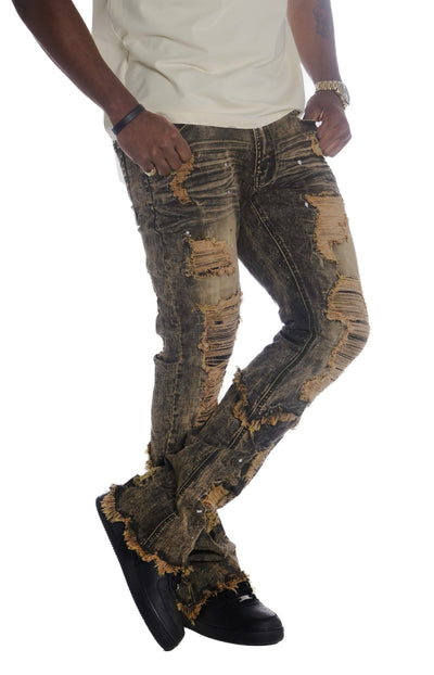 F1788 Rogue 36" Stack Jeans - Olive
