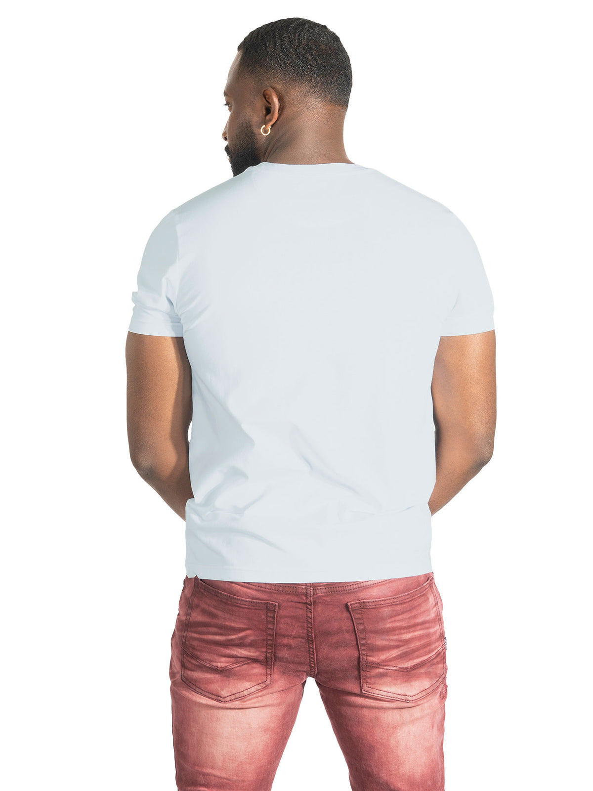 Makobi M455 Lorenzo MK T in shirt - White, view 3
