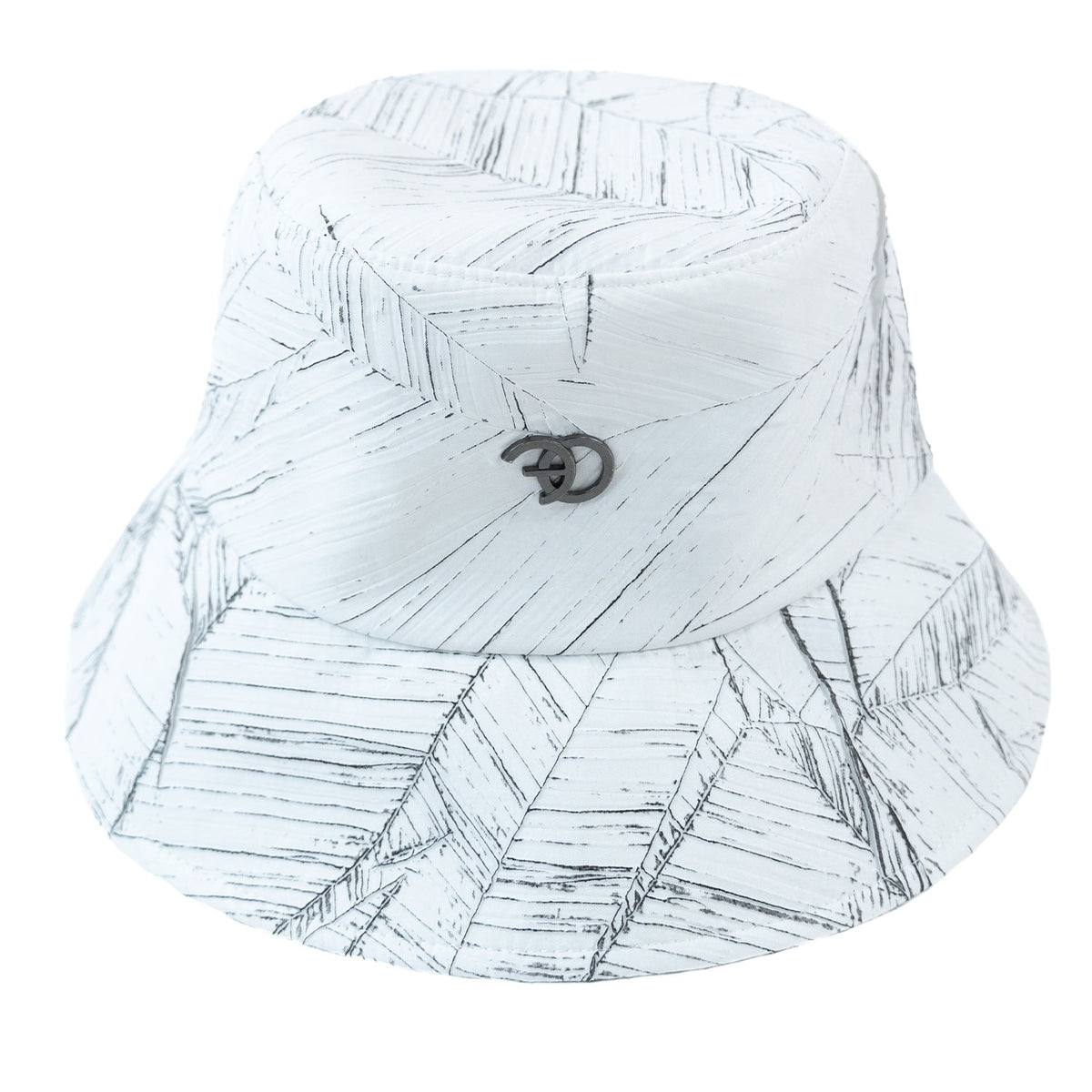 Makobi F004 Monico Nylon Bucket Hat in White