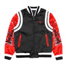 F1025 Lotus Reversible Souvenir Jacket - Black/Red