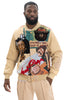 F1059 BLOW Wool Varsity Jacket - Khaki