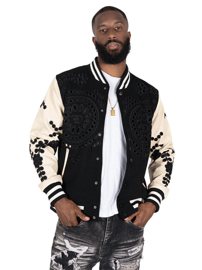 F1021 "MIMỌ" Wool Varsity Jacket - Alikama