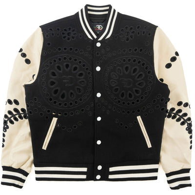 F1021 "MIMỌ" Wool Varsity Jacket - Alikama