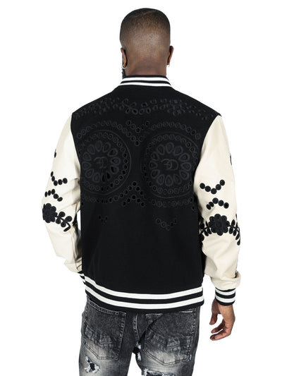 F1021 "MIMỌ" Wool Varsity Jacket - Alikama